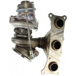 Turbo pour BMW 3 (E90) 335 xi 3.00 305 cv - Ref. OEM 11657563685, 7563685, 11654564710, 4564710, 11657583863, 7583863, 11657593015, 7593015, 756368503, 759301501, 759301502, 759301503, 456471001, 758386301, 11657649289, 11654555418, 11654564713, 11657563692, 11657593018, 7649289,  - Turbo Mitsubishi