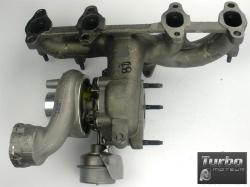 Turbo pour SKODA Fabia TDi  - Ref. OEM 038253010B, 038253010BV, 038253010BX, 038253014B, 038253014BV, 038253014BX, 038253016J, 038253016JV, 038253016JX, 038253010M, 038253010MX, 038253010B, - Turbo kkk BorgWarner