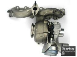 Turbo pour   - Ref. OEM DMX125032, MN980201, 03G253014J, 03G253019HV100, 03G253019HV, 03G253019HX, 03G253014JV, 03G253014JX, 03G253010H, 03G253010HV, 03G253010HX, 03G253019H, DMX125032 - Turbo GARRETT