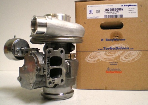 Turbo pour PERKINS 1106D - Ref. fabricant 10709880003,  1070-988-0003,  10709880003,  10709880002,  10701970002,  10701970003,  1070-197-0003