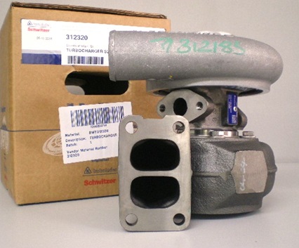 Turbo pour RENAULT 155-54 - Ref. fabricant 311800,  312320