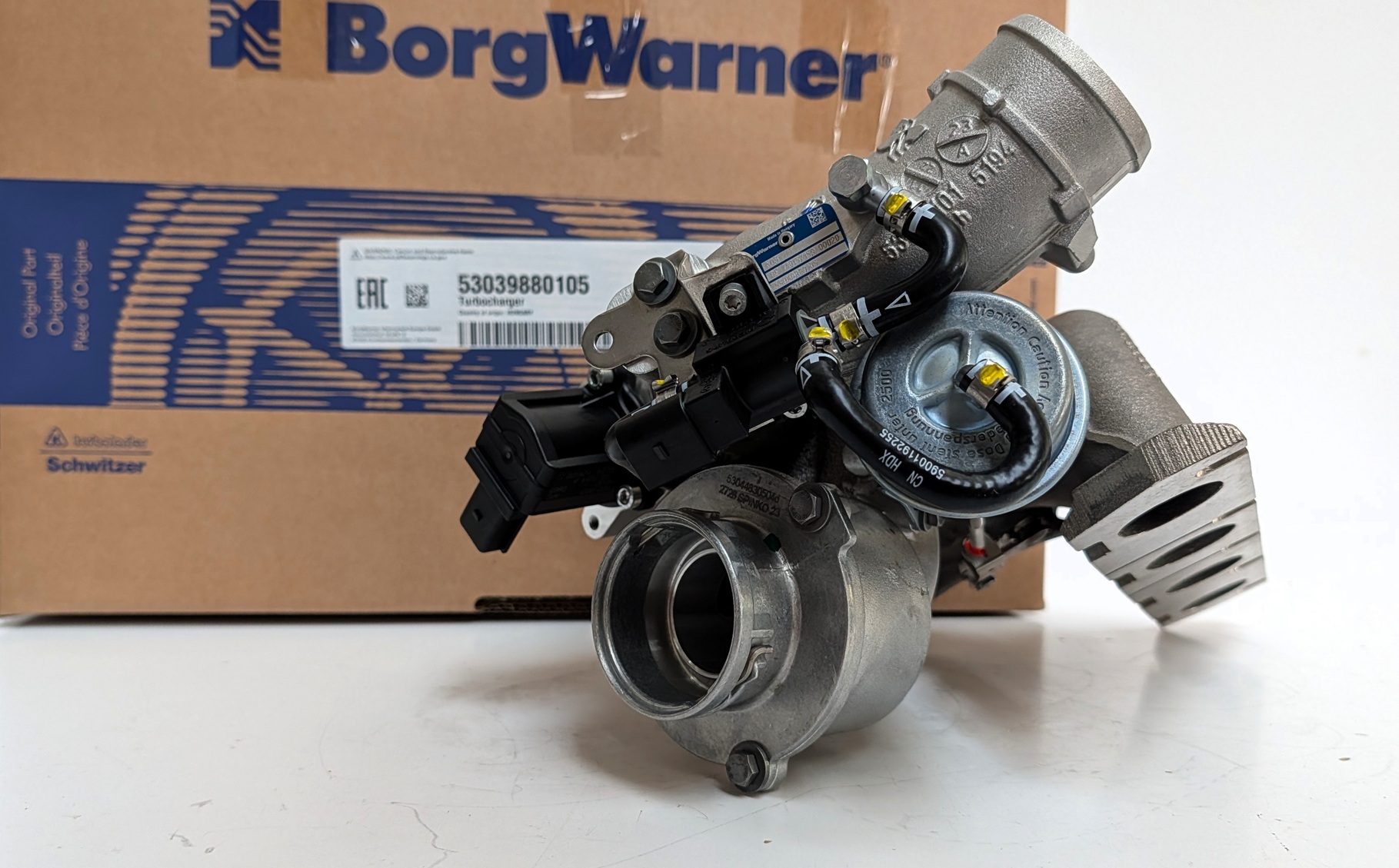 Turbo pour SEAT ALTEA (5P1) 2006-04 2009-05 2 200CV - Ref. fabricant 53039700086,  53039700105,  53039800086,  53039800105,  53039880086,  53039880105,  53039900086,  53039900105,  K03-086,  K03-0105