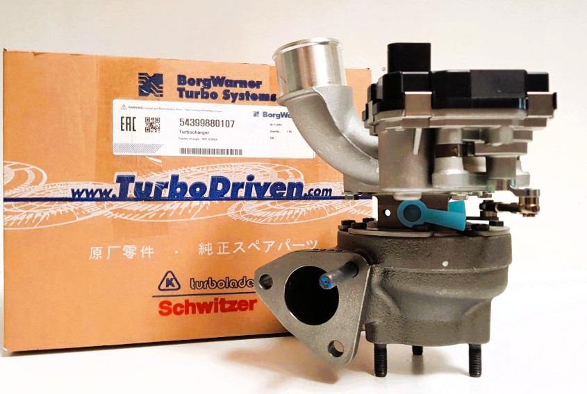 Turbo pour HYUNDAI SANTA FE II CM 201012 201212 2 150CV - Ref. fabricant 54399880107,  54399700107,  54399700096,  54399880096