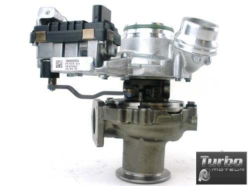 Turbo pour BMW 1 (E81) 2006-09 2011-12 2 136CV - Ref. fabricant 767378-0005,  767378-0006,  767378-0013,  767378-0014,  767378-13,  767378-14,  767378-5,  767378-5005S,  767378-5006S,  767378-5013S