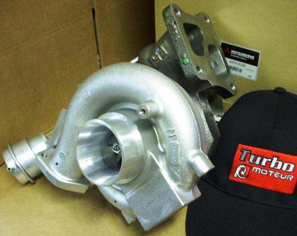 Turbo pour MITSUBISHI LANCER VII (CS_A, CT_A) 2005-01 2007-09 2 280CV - Ref. fabricant 49378-01570,  49378-01571,  49378-01580,  49378-01581
